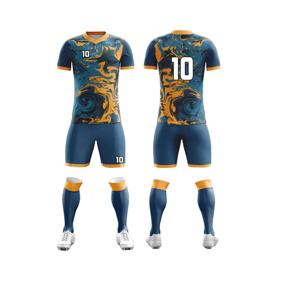 Buy Soccer Jersey 2024-2025 Men Custom Club Soccer Football Jersey With Logo Sublimation Soccer Uniforms