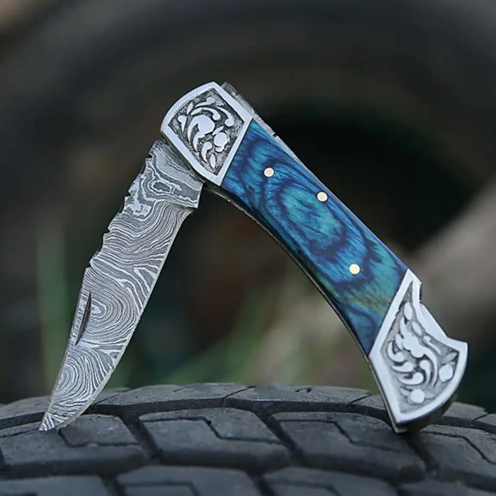 pocket knife stainless steel roller fishing for daily use, outdoor camping pocket folding knives