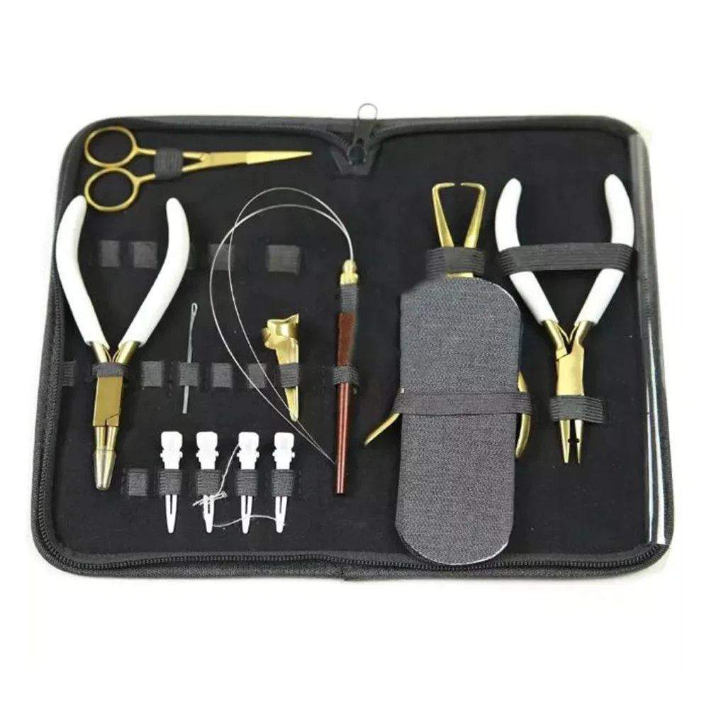 Hair Extensions Tinsel Tool Kit pliers for Hair Care & Styling Removal kit Wholesale Price Steel Hair Extension Tools