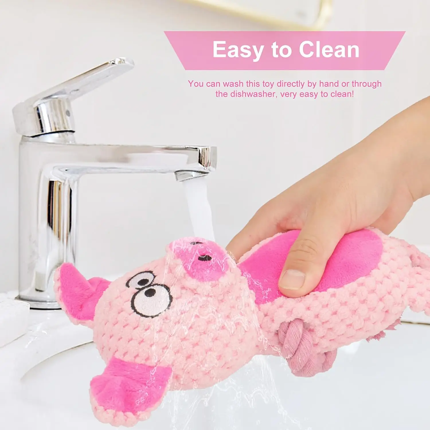 Teething Training Toys Pet Cotton Toy Interactive Colorful Washable Dog Chewing Toy For Teeth Cleaning OEM Made In Vietnam