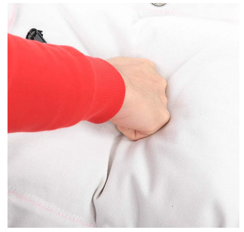 JIKE sports Wing Chun Wall Target, Wing Chun Wall Canvas Punch Empty Sandbag Target with Zipper for Boxing Muay Thai Sanda