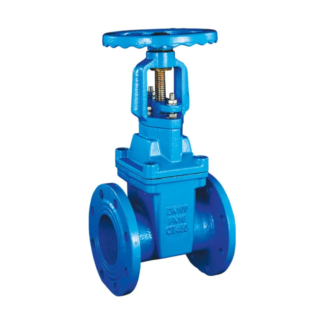 KEFA  Ductile Iron PN10 DN50mm 2in manual handwheel pneumatic actuator sanitary Open-stem resilient gate valve gate valve