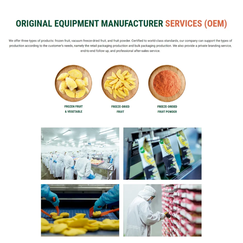 Organic Fresh Dried Mango Natural Best Selling Grade Healthy Pure Max Thailand Western Banana Sweet Natural Fruit Freeze Dried