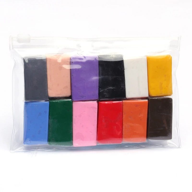 12 Colors Factory Wholesale Kid Custom Educational Polymer Clay Set