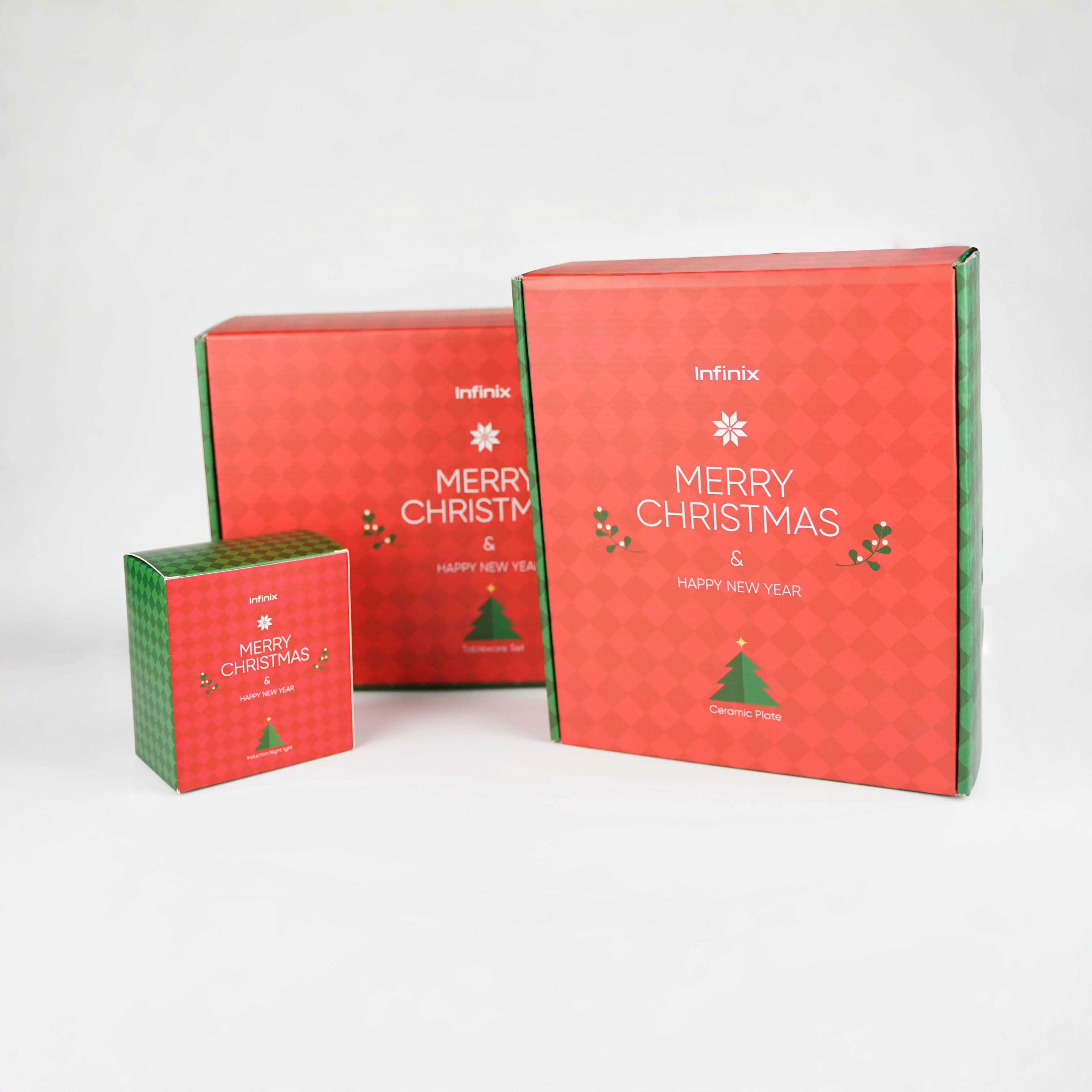 Wholesale Custom logo Christmas Chocolate Candy Gift Packaging Boxes mailer Corrugated Paper Box For Christmas Gift