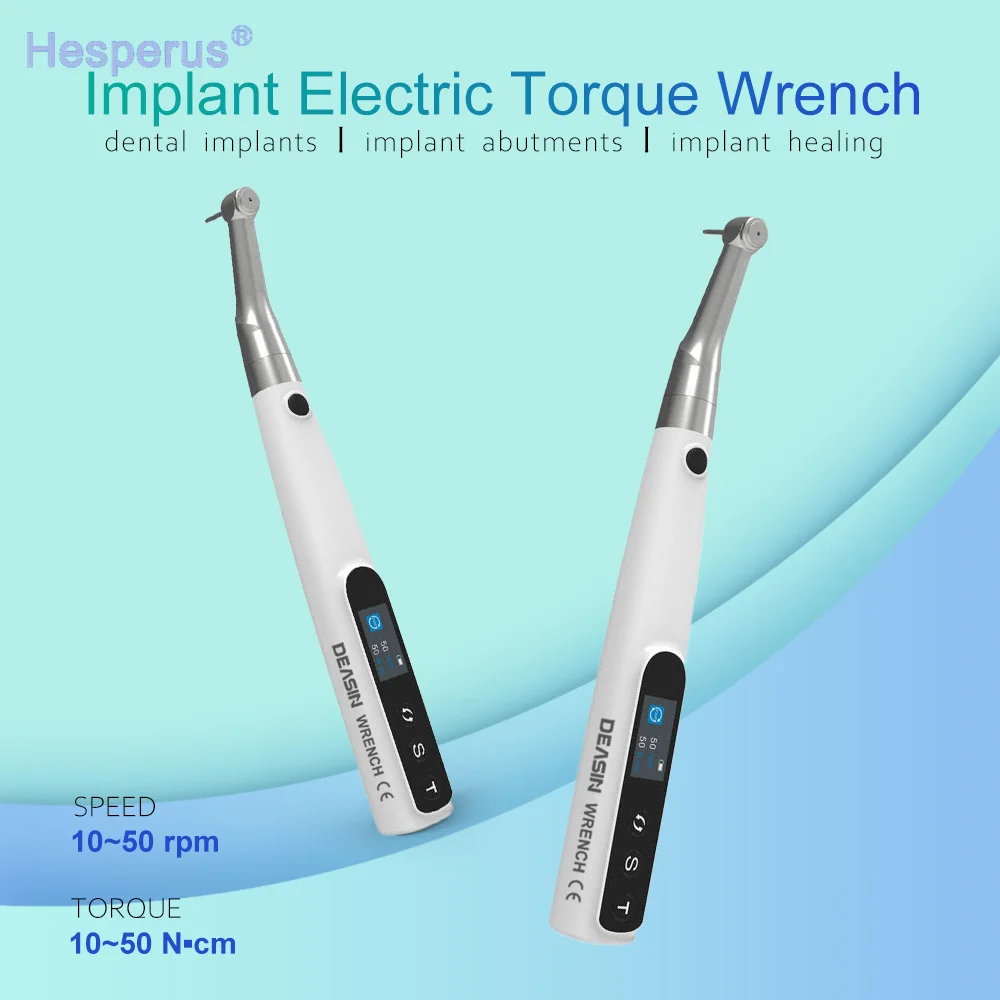 Portable Dental Implant System Electrical Implant Wrench Motor Torque Driver Dentistry Universal Implant Repair Tools