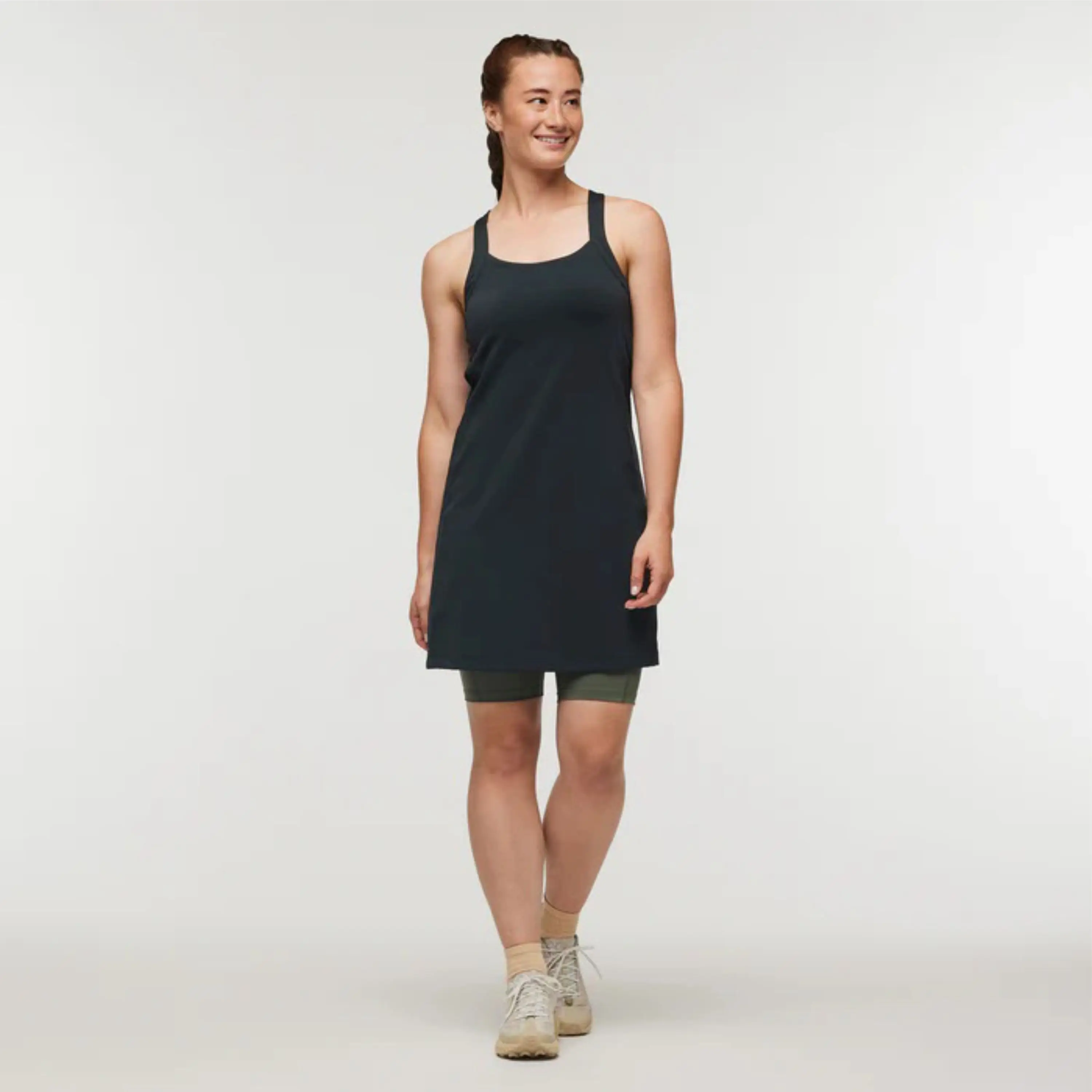 OEM service Active Mini Dress - Breathable, Moisture-Wicking Fabric for Outdoor Fitness