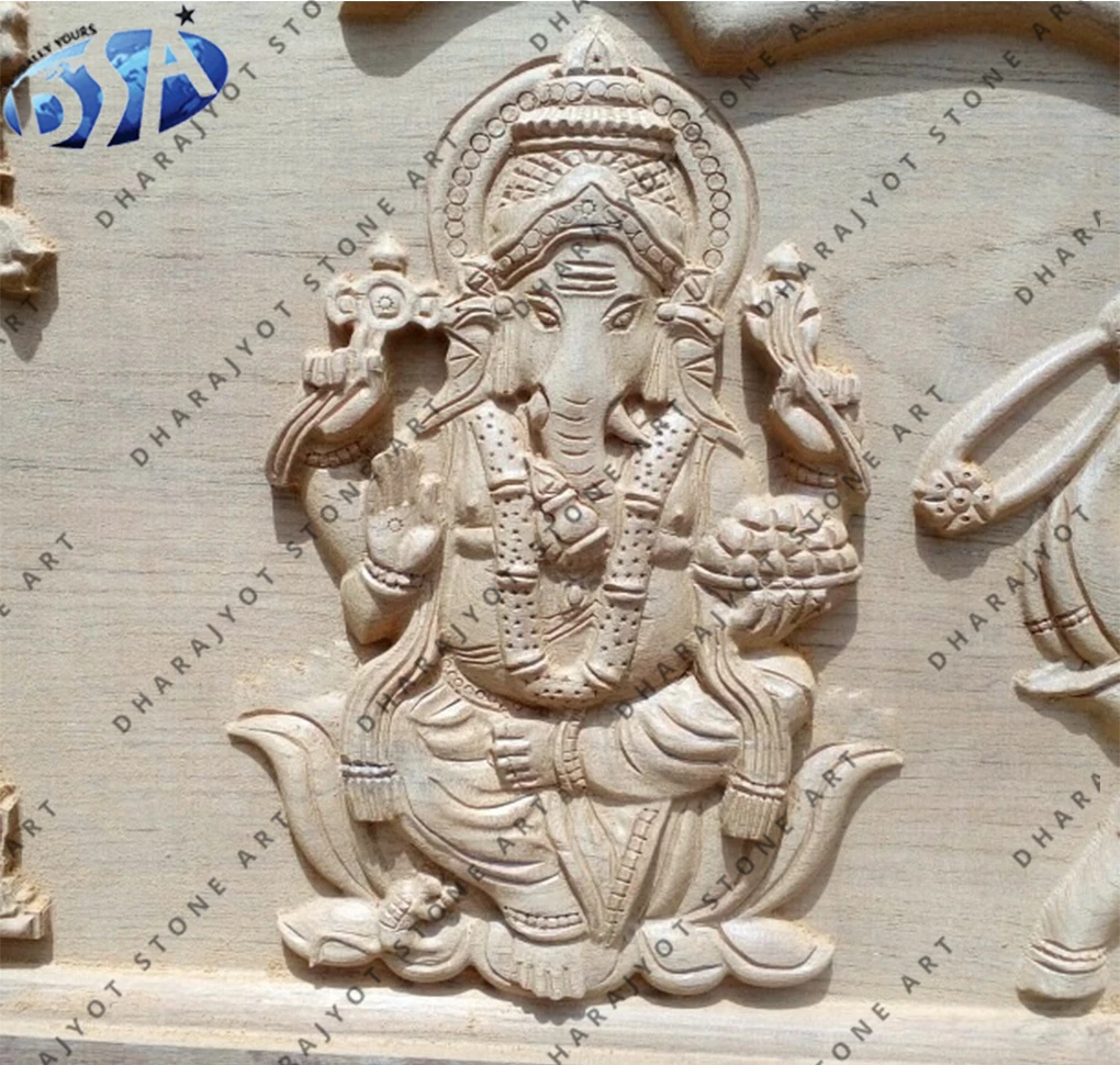 Best Design White Granite Ganesha Statue For Home Decor Available In Wholesale Rate Manufactures From India