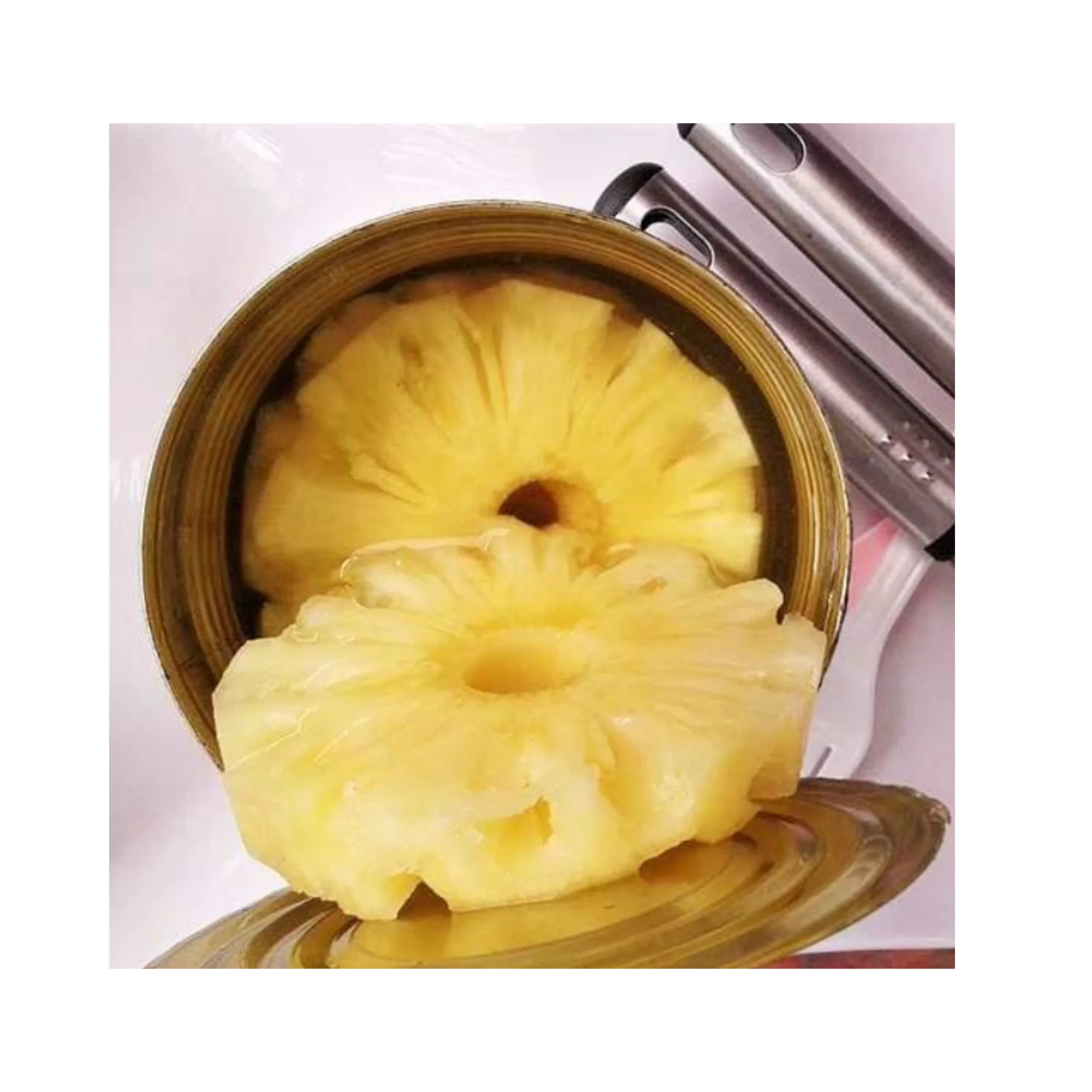 Премиум вьетнамский консервированный ананас: Идеально подходит для любой еды