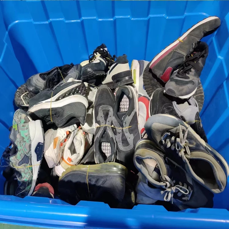 Used high quality hiking shoes second hand men sports casual shoes used branded shoes wholesale from usa second hand