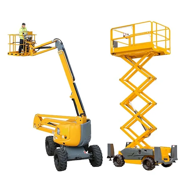 Wholesale sale Cherry Picker 10m-20m Spider Type Crawler Self Elevator Aerial Work Cherry Picker Boom Lift.