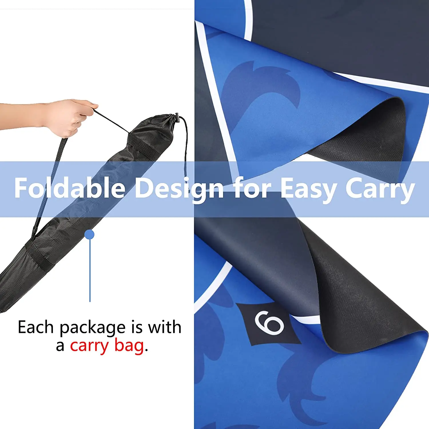 OEM/ODM Round Folding Poker Table Mat/Gold Plated Poker Chips Poker Mat