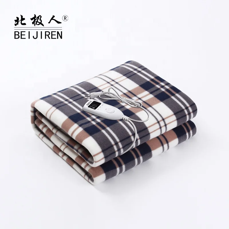 CE/GS/SAA Quality Certification Safe Soft Washable Warm  Electric Blankets