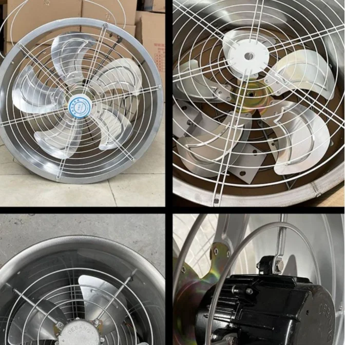 Greenhouse circulation fan axial flow industrial exhaust ventilation fan stainless steel air circulation fan