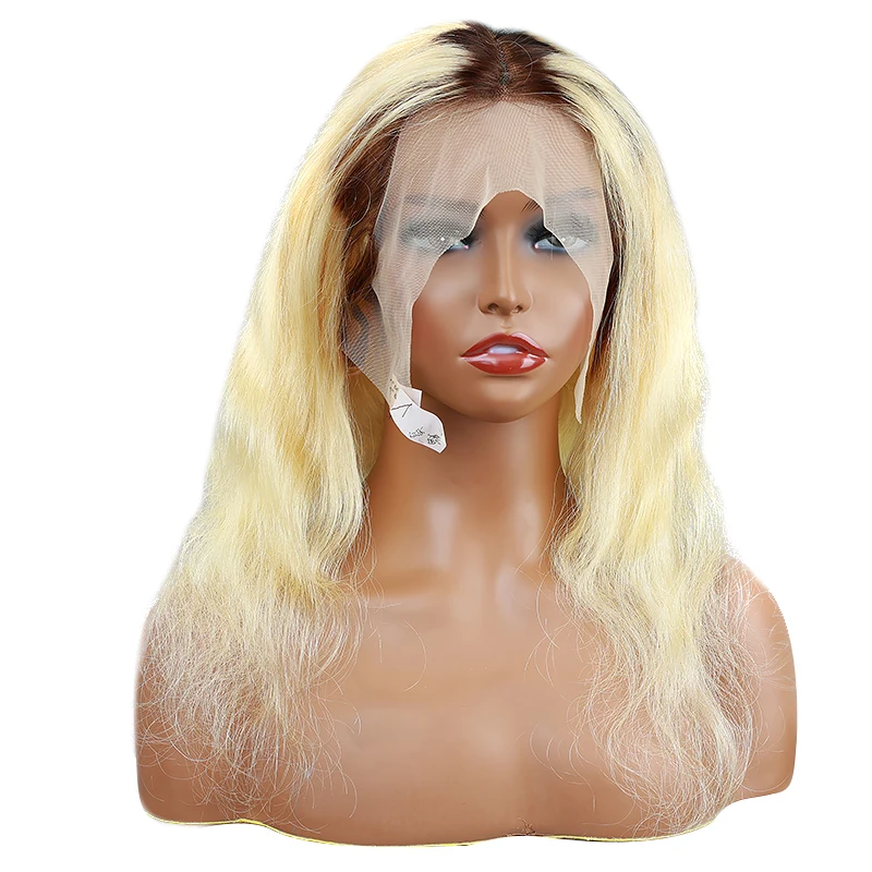 2024 Wholesale Lace Frontal Wig Blonde Body Wave Lace Front Wig 13x4 Pre Plucked Lace Front Synthesis Hair Wigs For Women