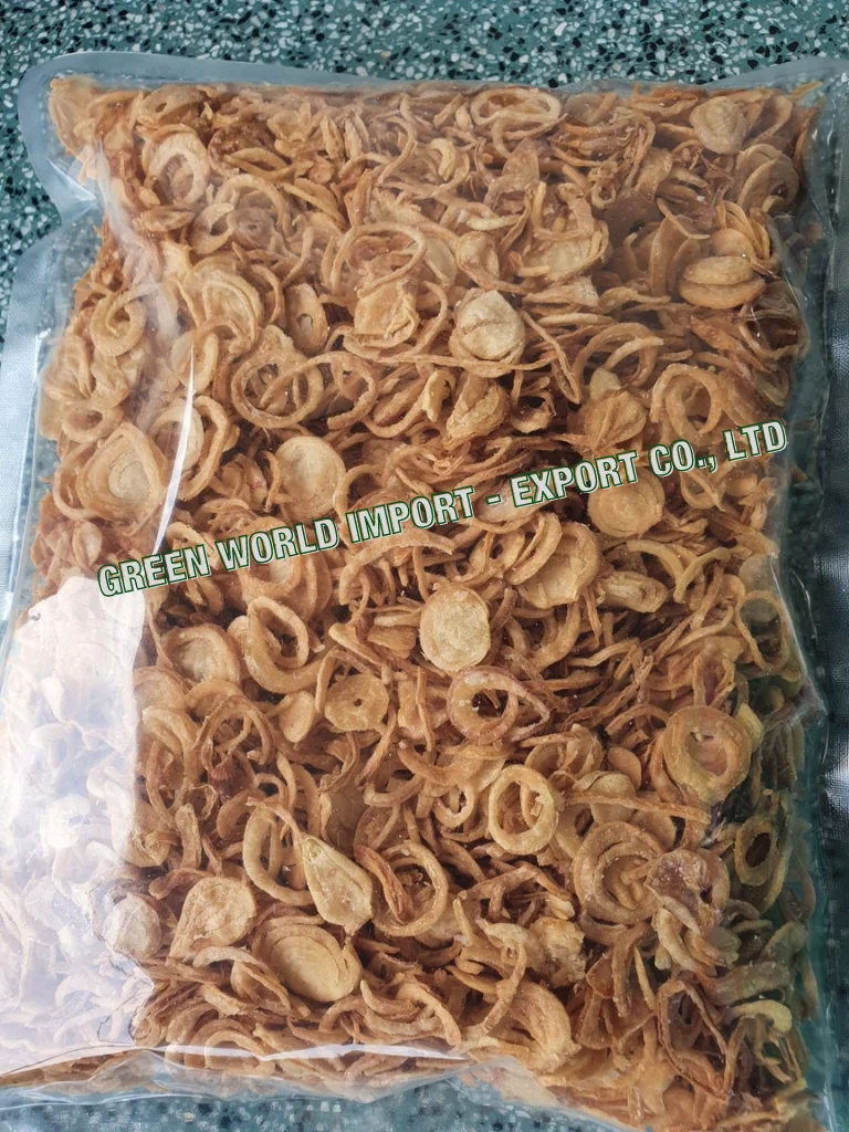 DRIED FRIED ONIONS - DRIED RED ONIONS SLICE - FRIED ONION FLAKES - MAKE YOUR FOOD BECOME PERFECTLY
