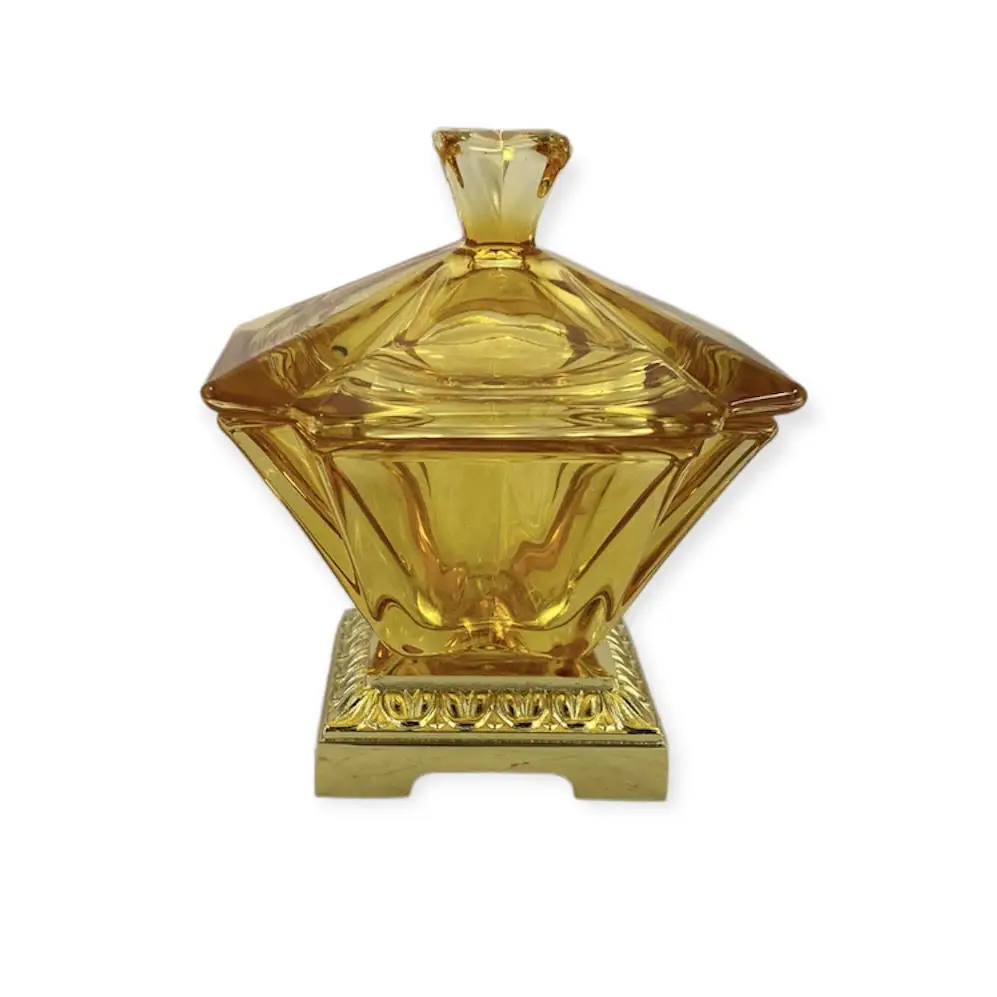 Crystal Vase Interior Decoration Home Accessories Decor Handicraft Ornaments Gold Modern Nordic Luxury Gifts Handmade Box Style