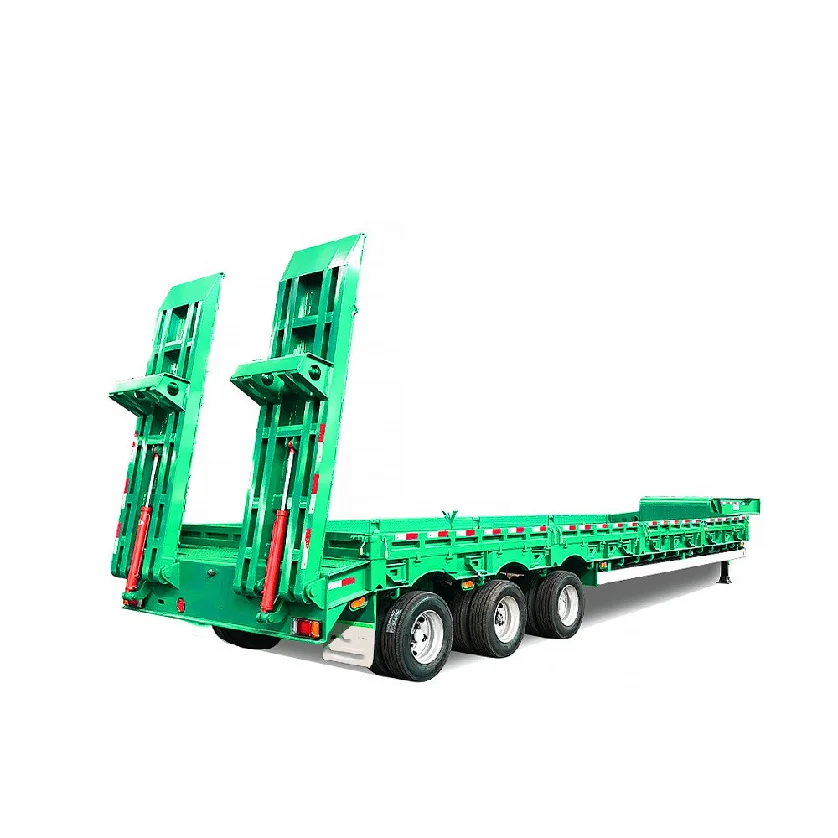 BERKLEY remolque Flatbed Truck Trailer Tri-Axle cargo trailer 40FT Container Chassis Flat Bed Semi Trailer with locks