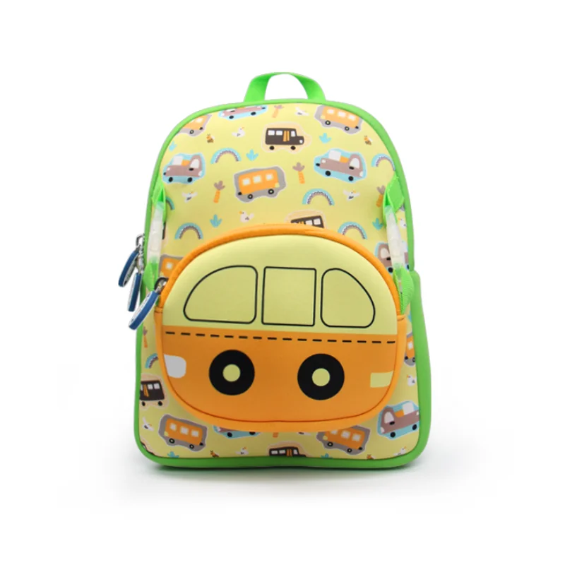 Новый съемный рюкзак от производителя из неопрена для малышей милая мультяшная сумка детского сада