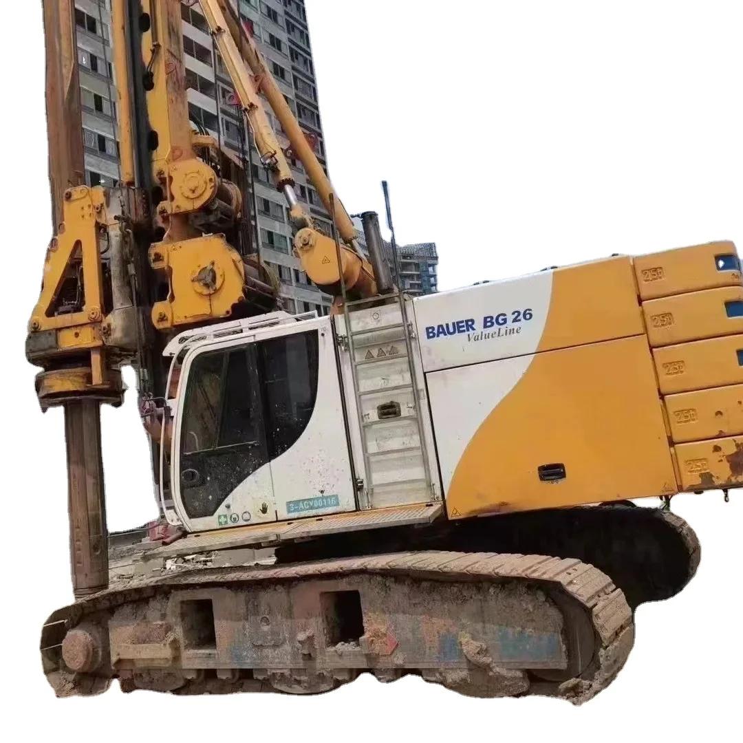 Rotary Rig Bauer BG30  BG28H BG26 BG25H  Soilmec SR60 SR70 SR80C R-516 R-622 XR250 XR280 XR360 hydraulic drilling rig