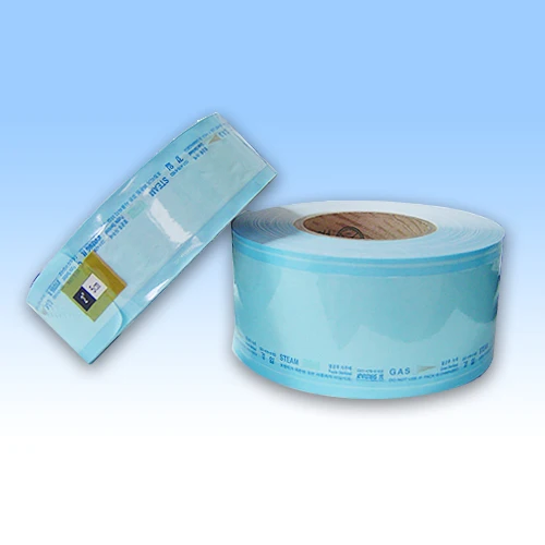 Sterile autoclave plastic paper reel bag dental sterilization pouch reel roll