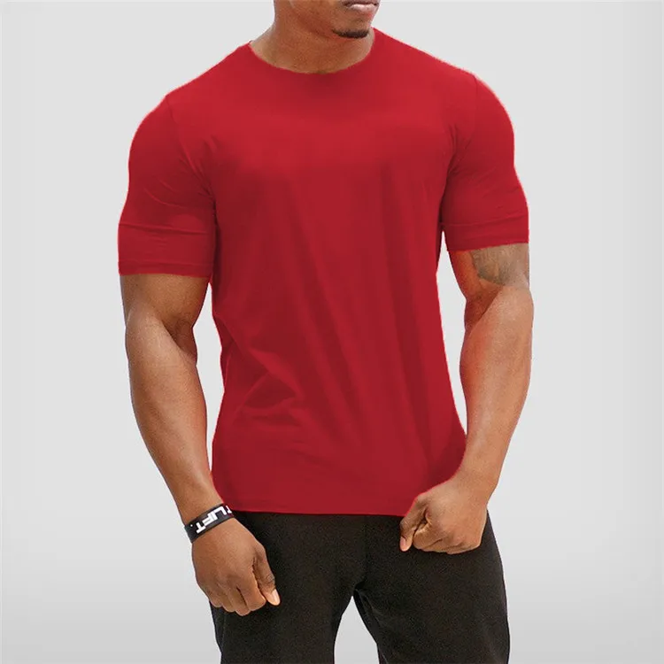 New Arrivals Monogrammed Round Neck T Shirts Factory Wholesale Price Plus Size High Quality T-shirt for Men Wholesale