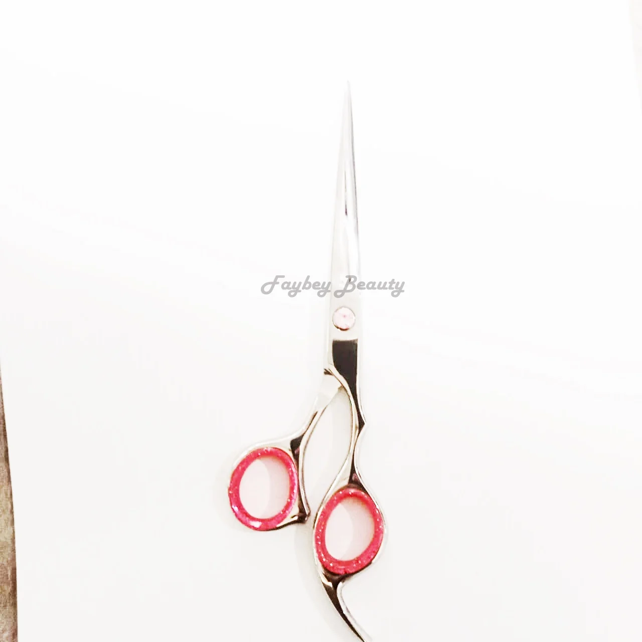 Cheapest pink color customize hair dressing and thinning scissors stainless steel high quality 4 to 7 inch  scissor