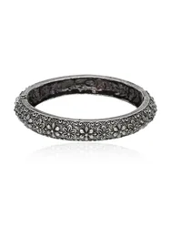 Top Selling Kada Bangle in Oxidize Silver finish Indian Traditional Fashion Jewelry Bracelet Bangles for women