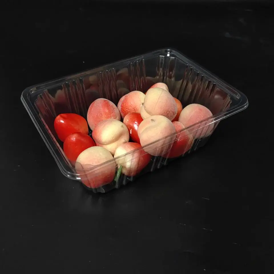 Absorbent Clear Plastic Meat Packing Tray For Supermarket Bandejas Desechables Meat Tray Packaging