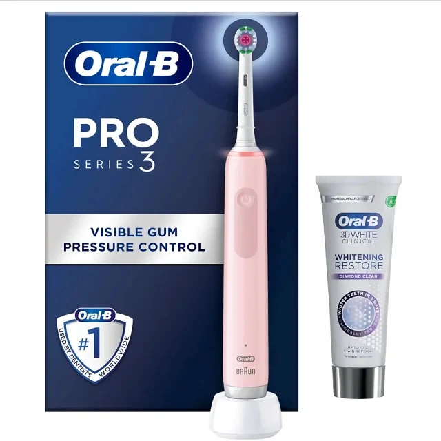 Зубная Щетка Oral B & зубная паста Oral-B iO Series 3 электрическая щетка Genius X Limited