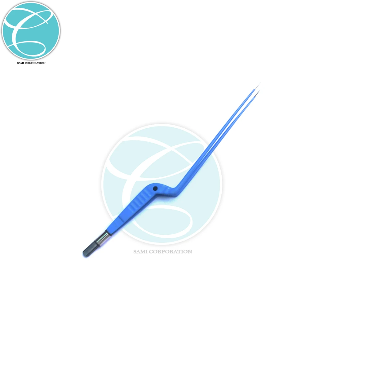 Surgical Cautery Machine Coagulation Straight/Bayonet Bipolar Forceps Medical Electrosurgical Forceps By Sami corporation
