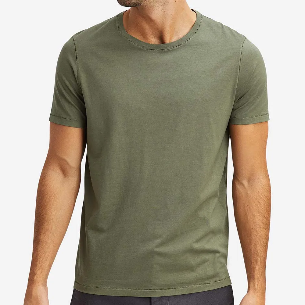 100% cotton Heavyweight Oversize Round neck Short Sleeve T Shirts
