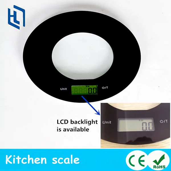 Food Meat Scale Jewelry Baking, Cooking, Large LCD Display Scale