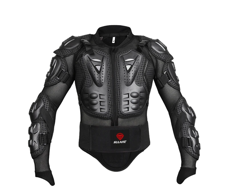 Motorbike Safety Protection Motocross Riding Chest Back Protector Boy Kid  Motorcycle Breathable Jacket Armored