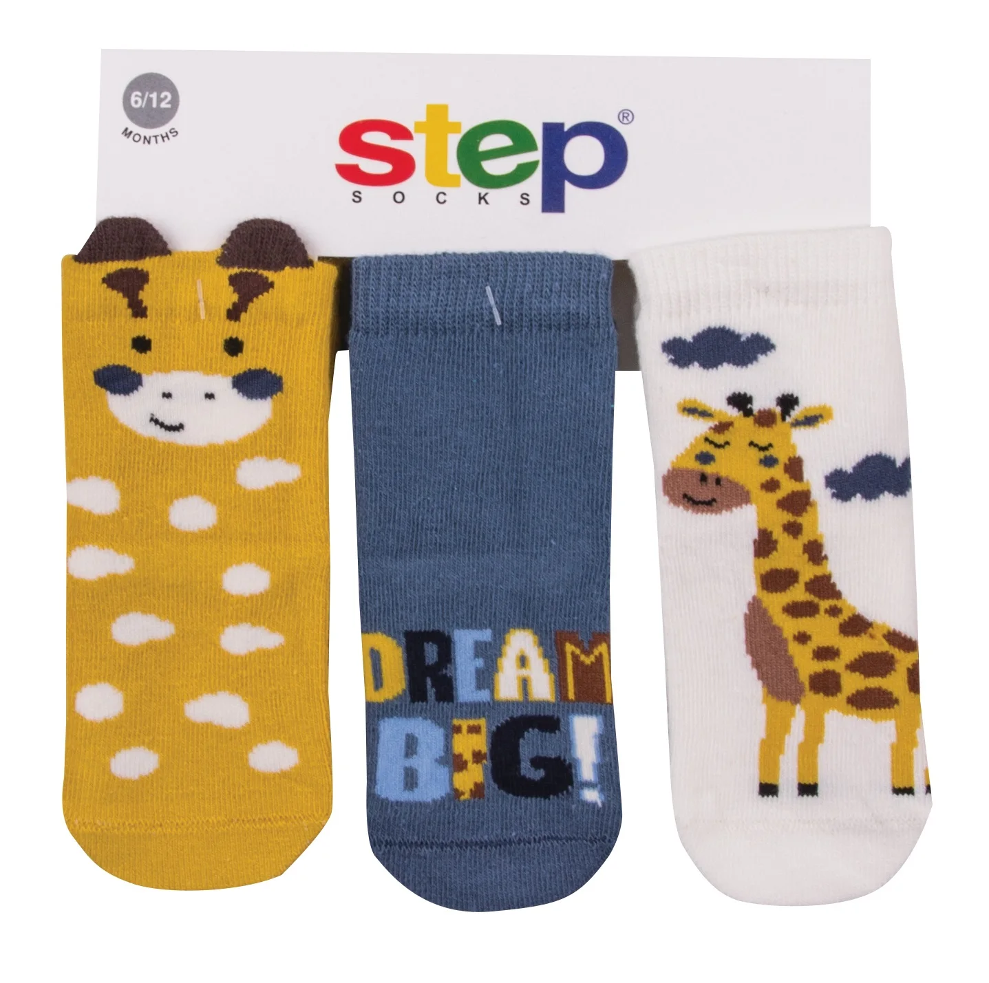 Pack of 3 Combed Cotton  Baby Socks  Seamless Toe Toddler Socks Wholesale Newborn Baby Socks