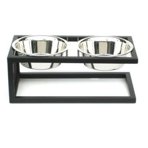 Pets Empire Steel Feeding Bowl for Small Cat and Dog (400 ml) - Set of 3