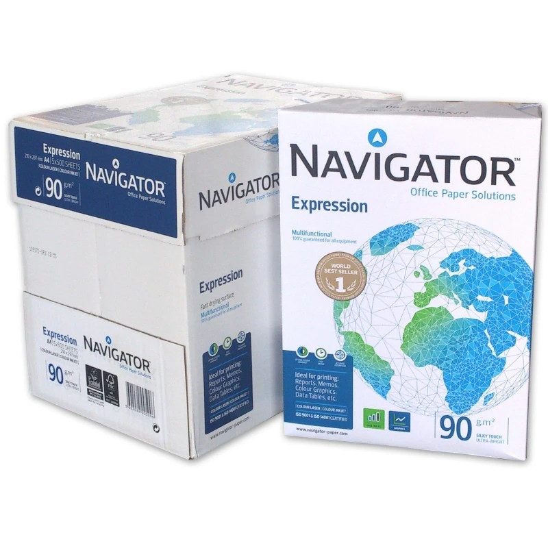 Perfect Brightness Navigator copy paper 70gsm for sale 80gsm top quality 500sheets paper