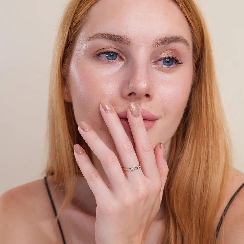 Baguette Cut Natural Diamond IGI Certified G Color 0.40 CTW Diamond Channel Wedding Band 14K Solid Gold