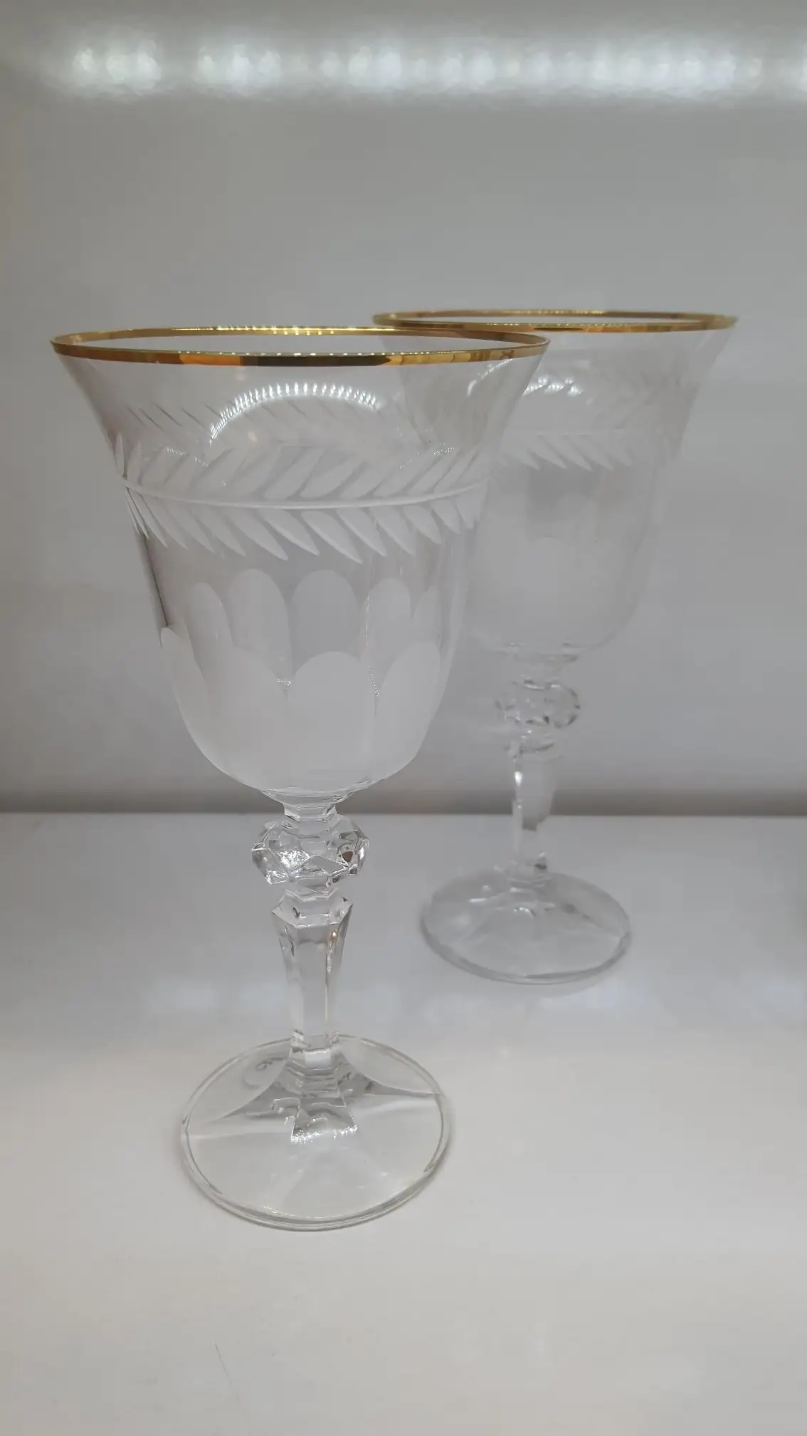 ZUMRUT Red Wine Colored Gilded Gold Glass Wedding Soft Drink Premium Crystal Cocktail Glass Beverage Cup Cold Drinking Wholesale