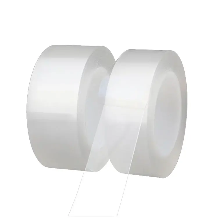 Premium Grade Quality ECO-glue Reusable strong PU gel grip sticky nano tape for holding anti-slip 30mm*20mm*1m
