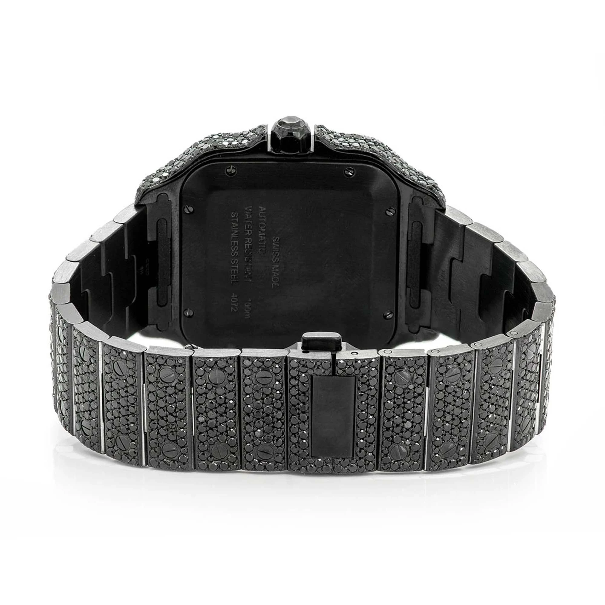 Hip Hop Watch Fully Customized In Real Moissanite Diamonds for Trendsetters