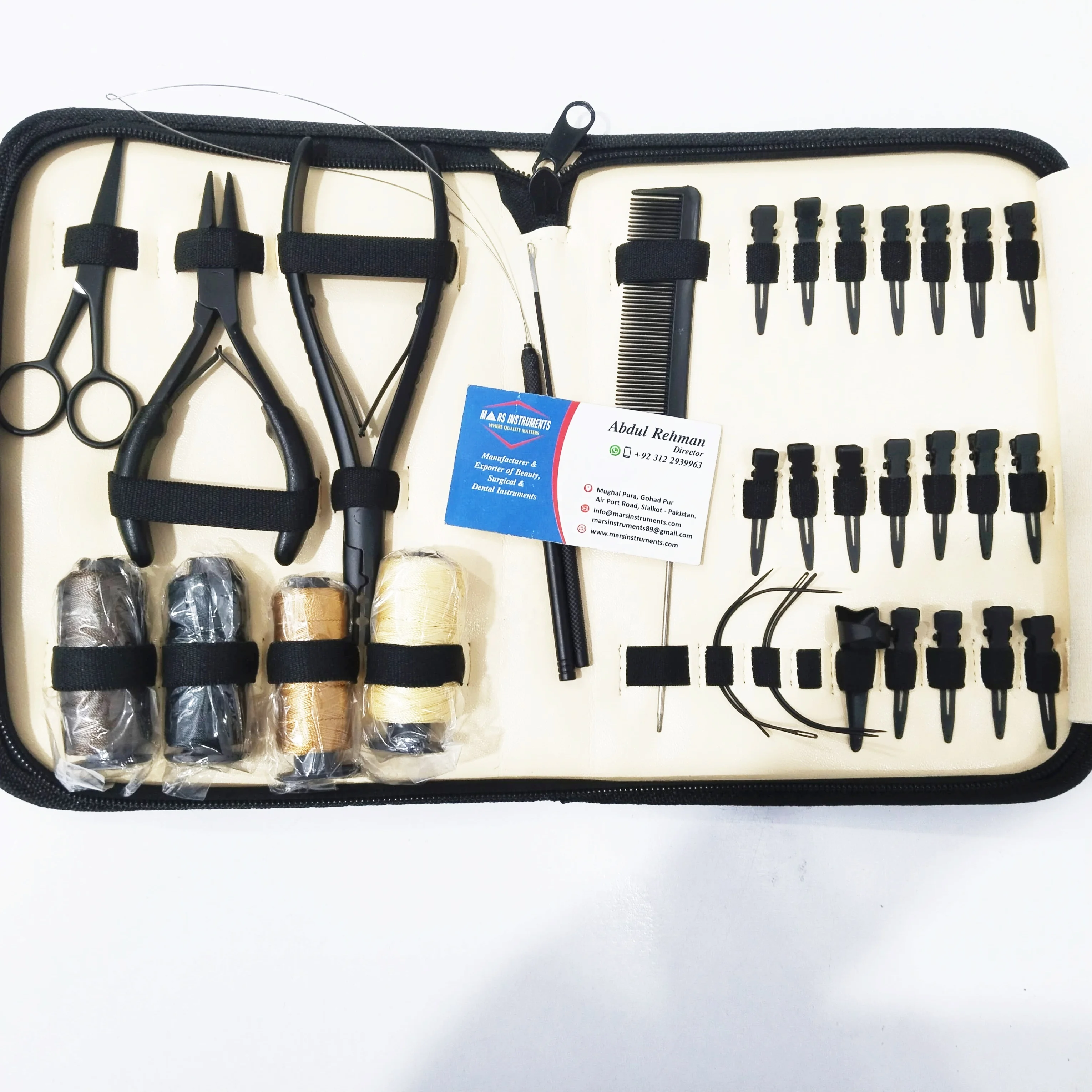 Stainless Steel Silver Hair Extension Pliers With 2 holes Multi Functional Hair Extension Tool For Hair Remove Micro Ring Loop