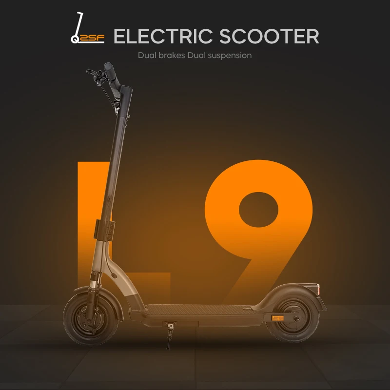 Europe US warehouse scooter Two Big Wheels fast Electric Scooters with adult off-road waterproof 700w36v powerful electric scoot
