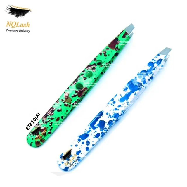Eyebrow Tweezers  Top Quality Beauty Best Latest  New Arrival Professional Stainless Steel Plucking Colorful Eyebrow Tweezers