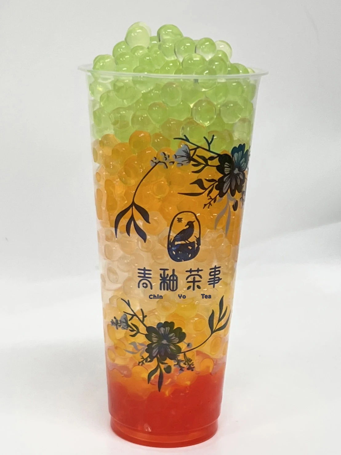 Best Quality Bubble Tea Ingredients Fruit Popping Boba with Passion Fruit Flavor