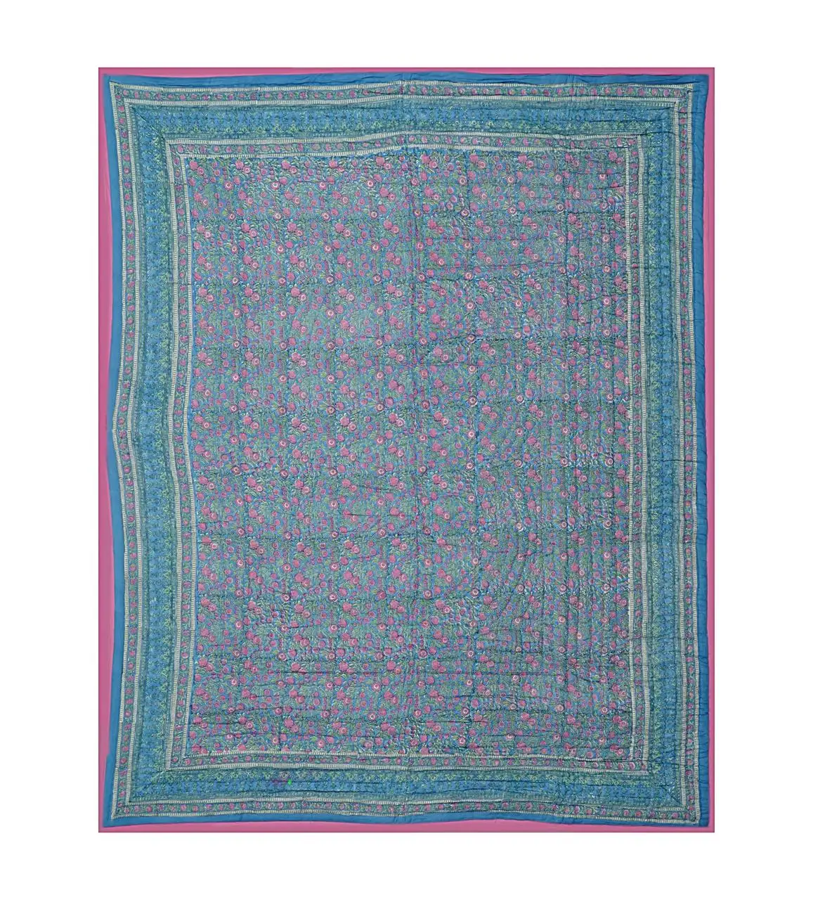 Хлопковое стеганенное одеяло из овечьей шерсти с принтом новый дизайн ультра Роскошное Одеяло