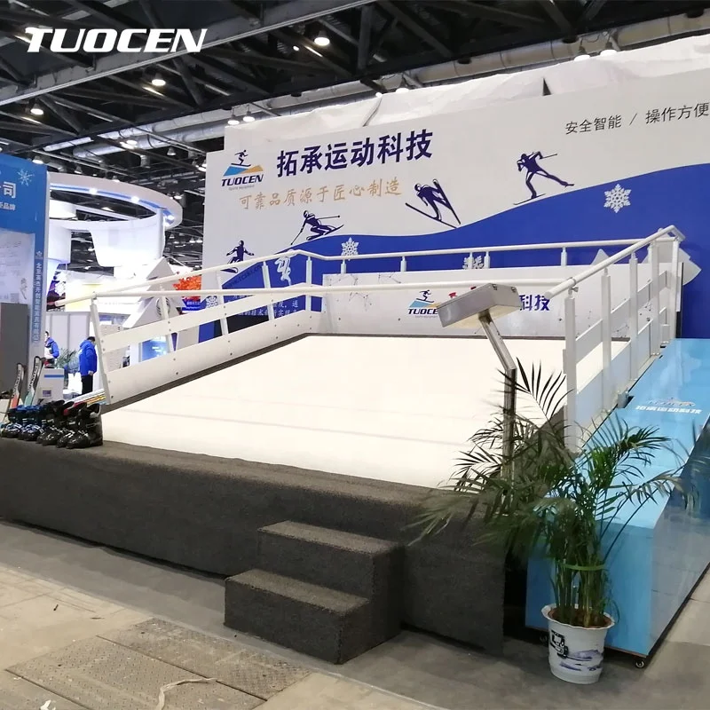Hot Sale Treadmill Ski Machine Indoor Ski Sliding Simulator Equipment Endless Slope