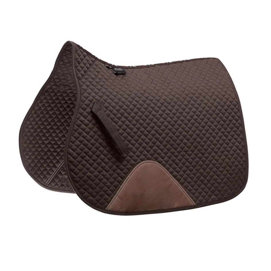 Horse Riding Equipment Honey Comb Lining Side Finished with Polyester Binding Jumping Saddle Pad at Best Competitive Price