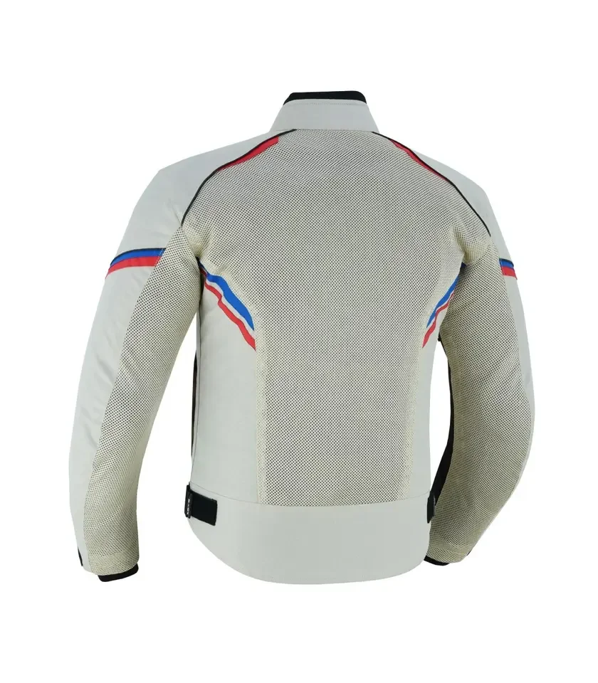 Riding Racing Motorcycle Jacket Designed Wholesale Brand Men Auto OEM Customized Style Sportswear Mesh Jacket Feature Material
