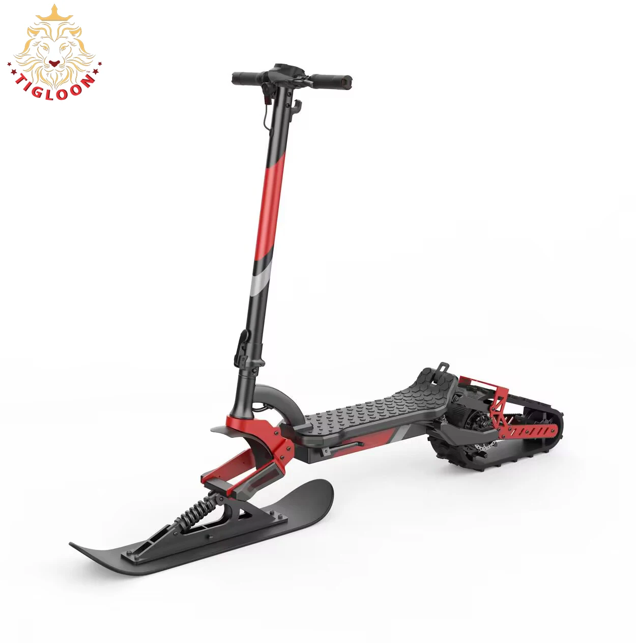 New arrival Electric Snow Scooter Innovative Skate Snowmobile 2 Wheel Folding Snow Mobile